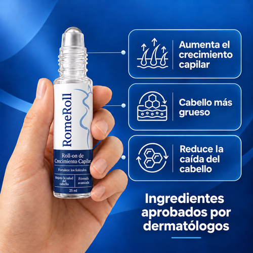 RomeRoll™ | Roll-on capilar anticaída