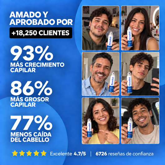 RomeRoll™ | Roll-on capilar anticaída